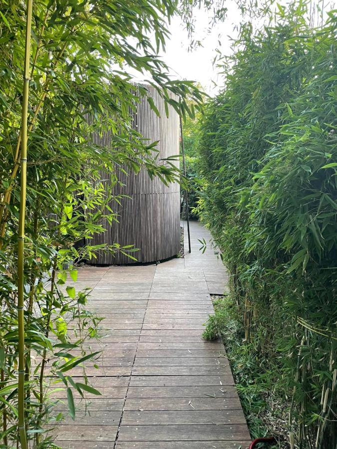 Tiny-House Van Zeecontainers Bij Het Bos Oranjewoud Dış mekan fotoğraf